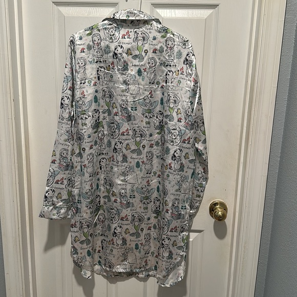 Disney Animators satin pajama medium new with tags - Picture 6 of 6